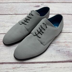 OAKA Barefoot Derby Shoes Ash Gray Size 10 Men’s